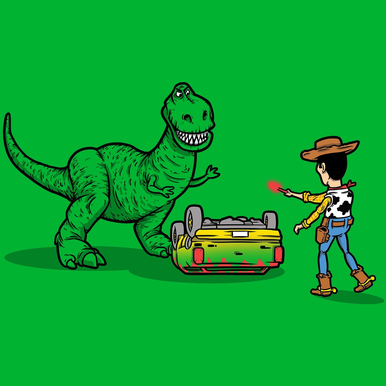 Jurassic Story Kids T Shirt