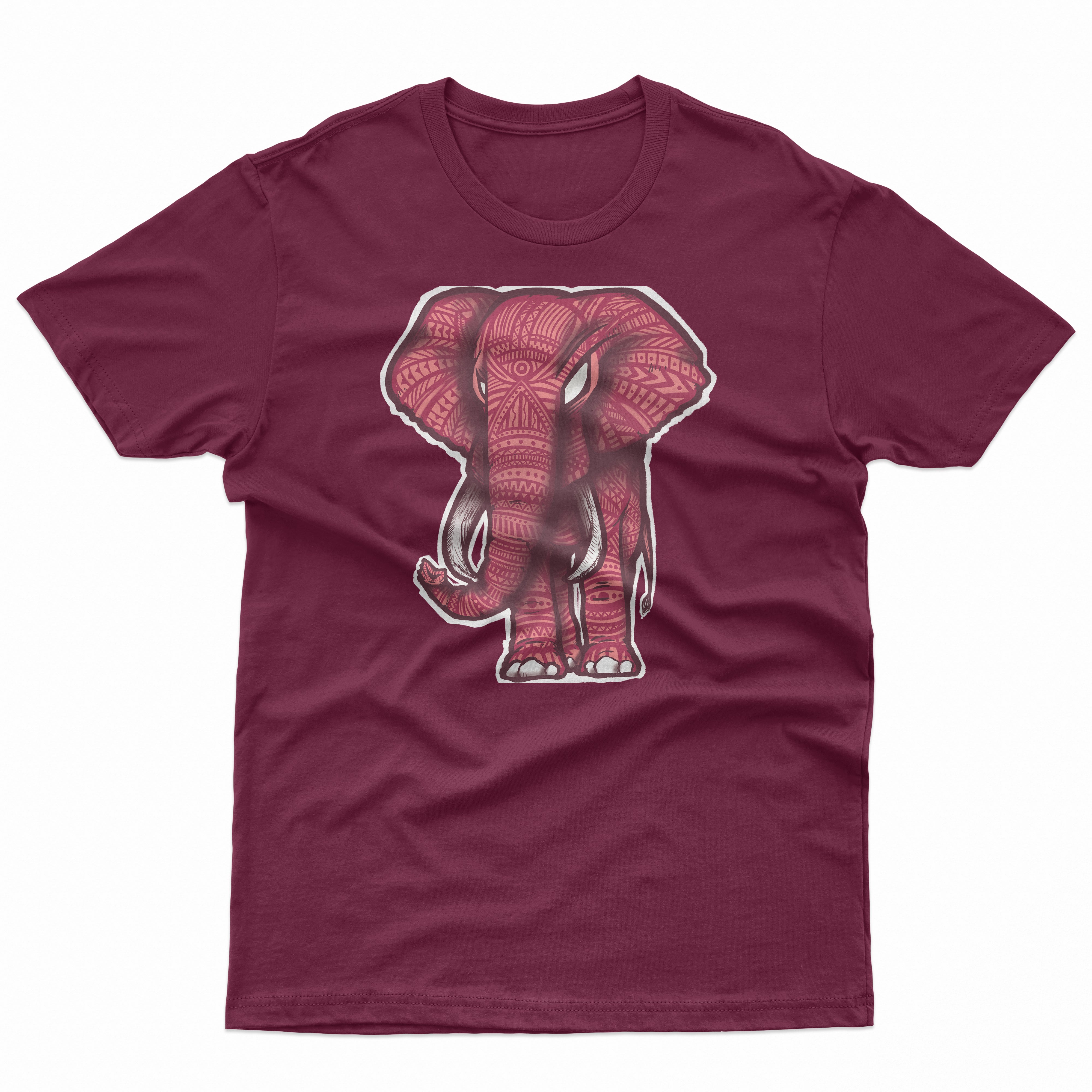 Paisley Elephant Kids T Shirt