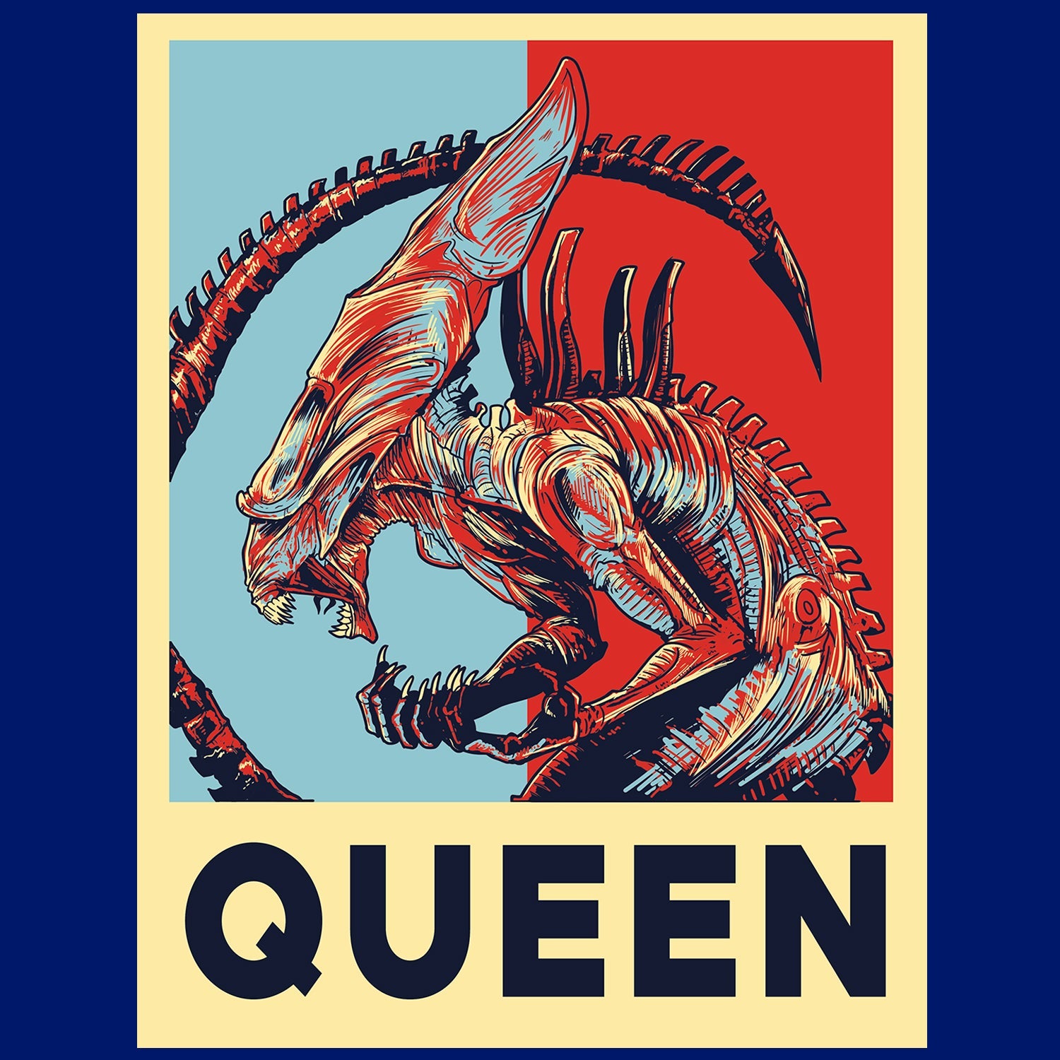 Alien Queen Kids T Shirt