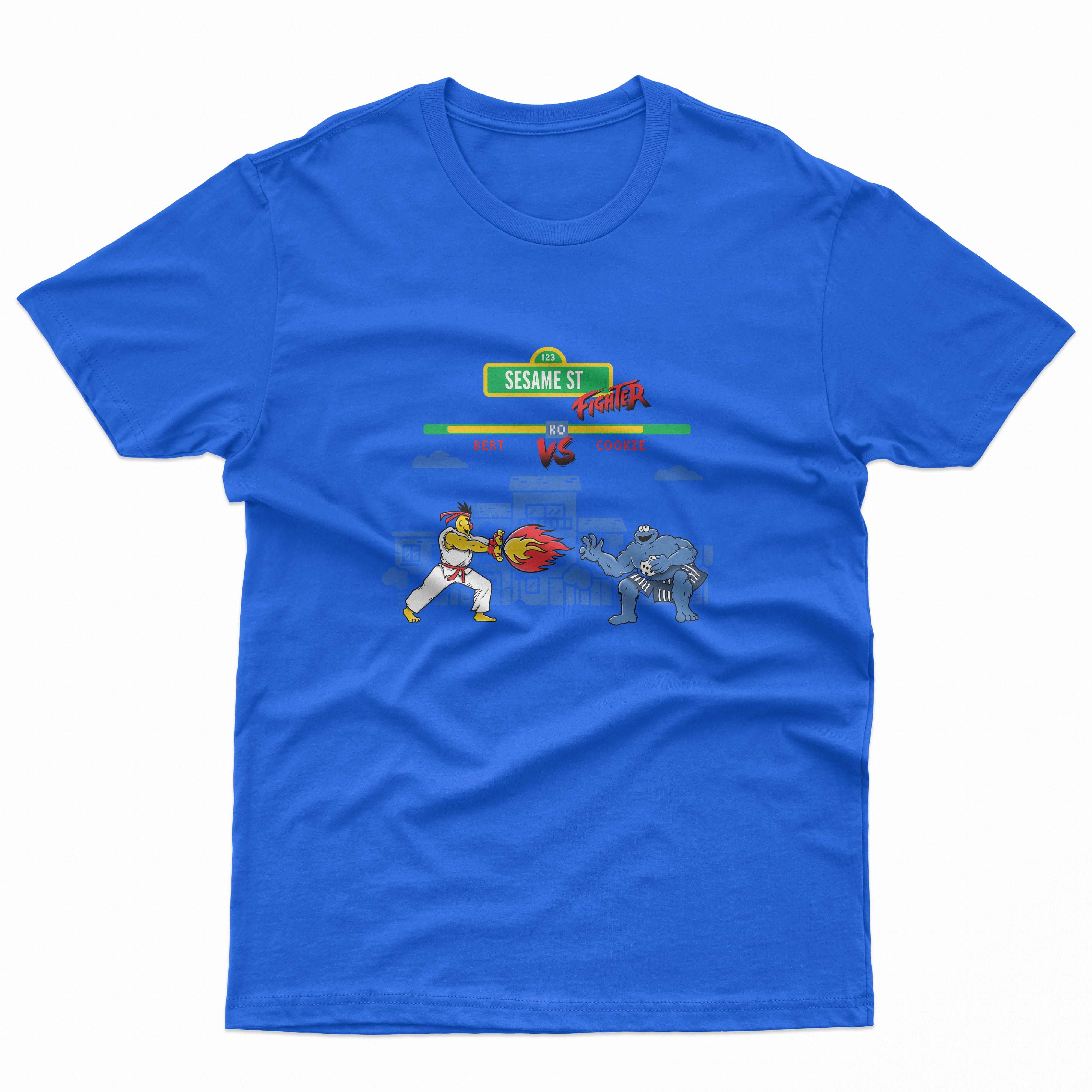 Sesame Fighter Kids T Shirt