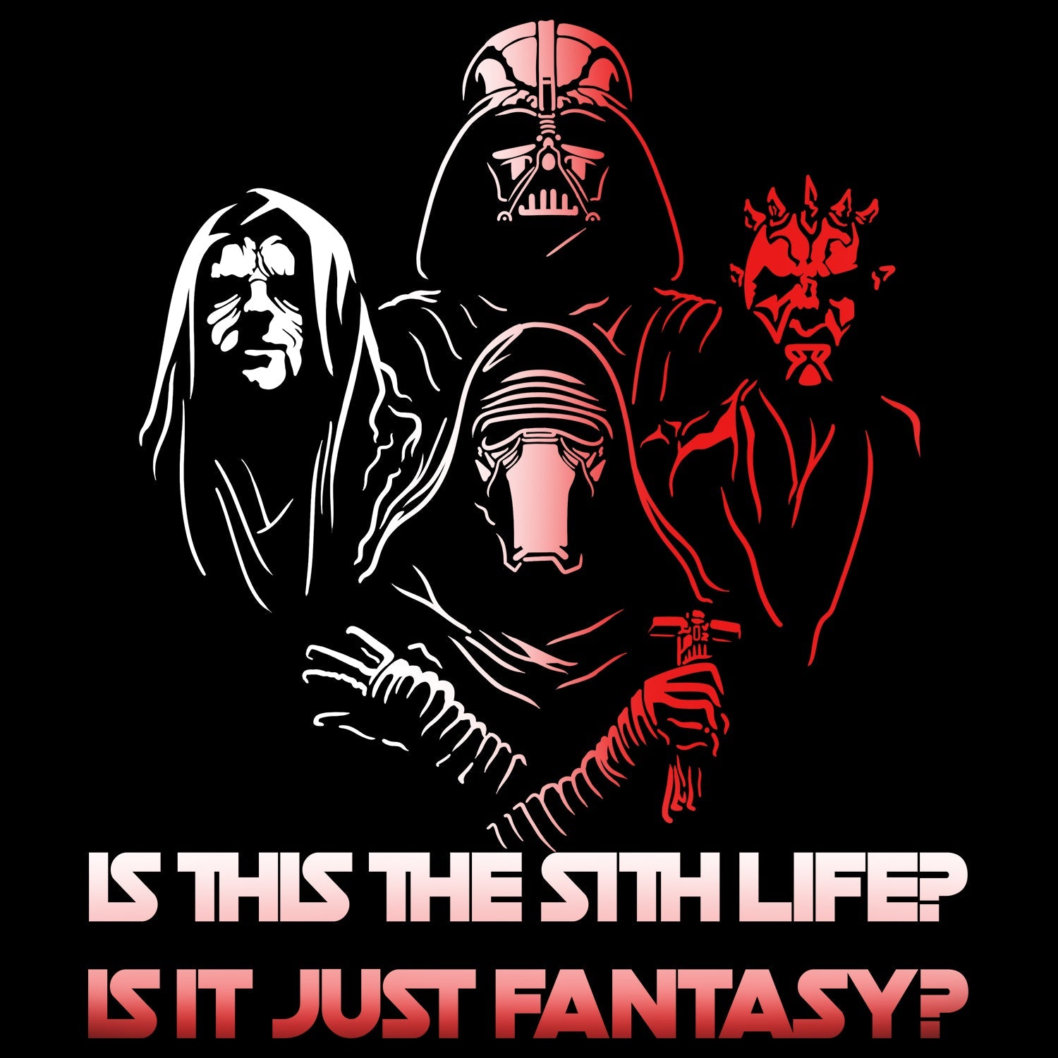 Is This The Sith Life Kids T Shirt