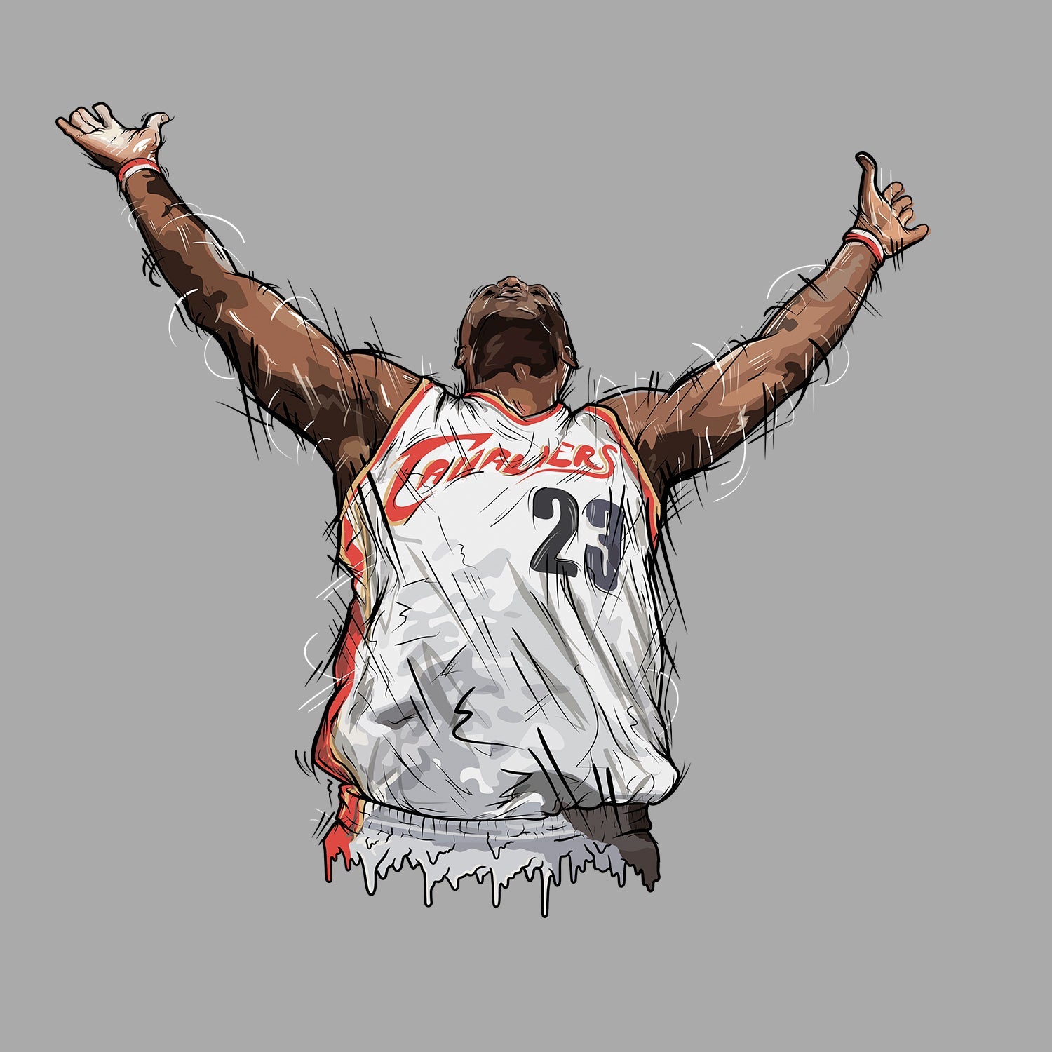 Le Bron Inspired Art T Shirt