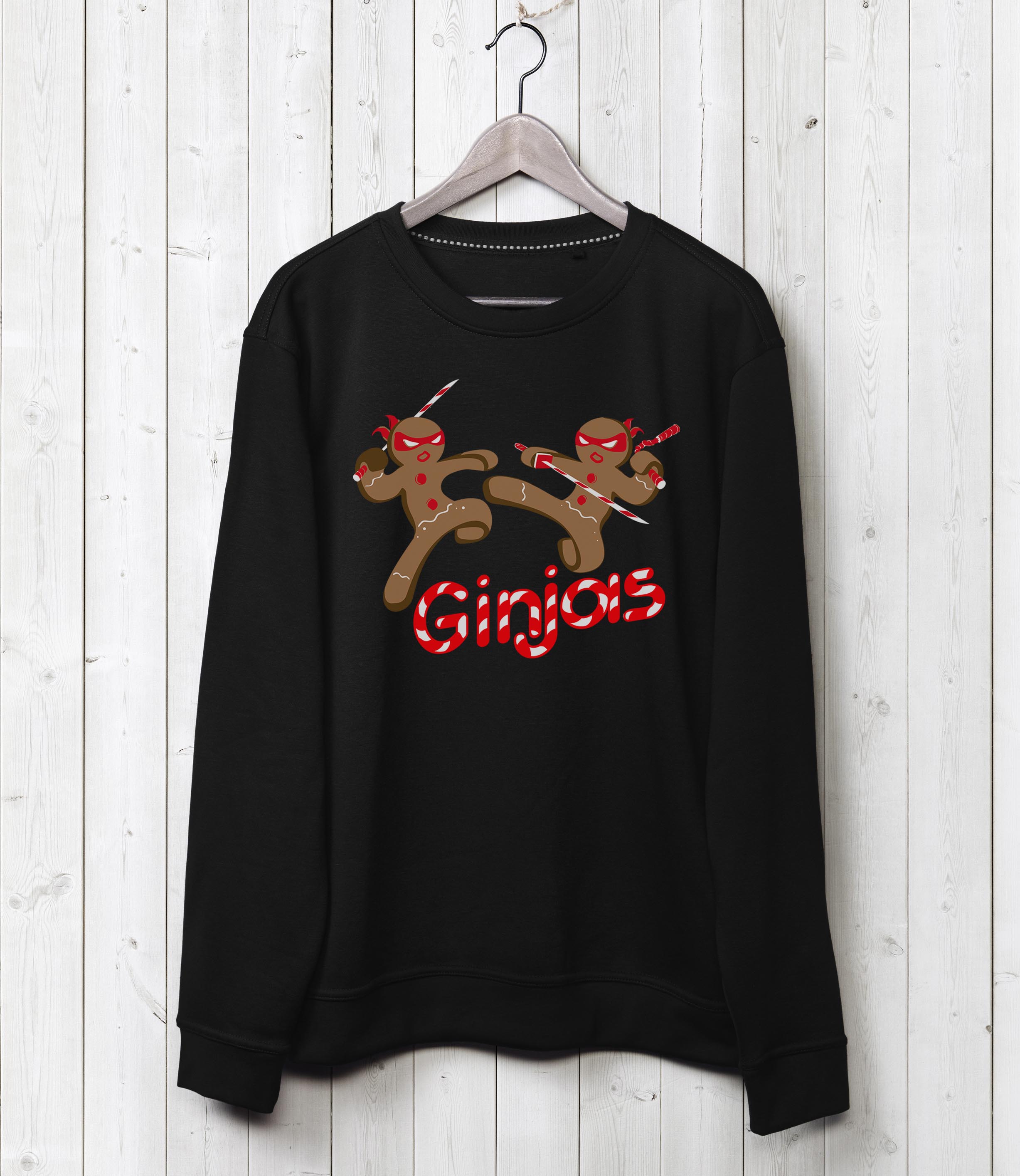 Ginjas Sweatshirt - Black