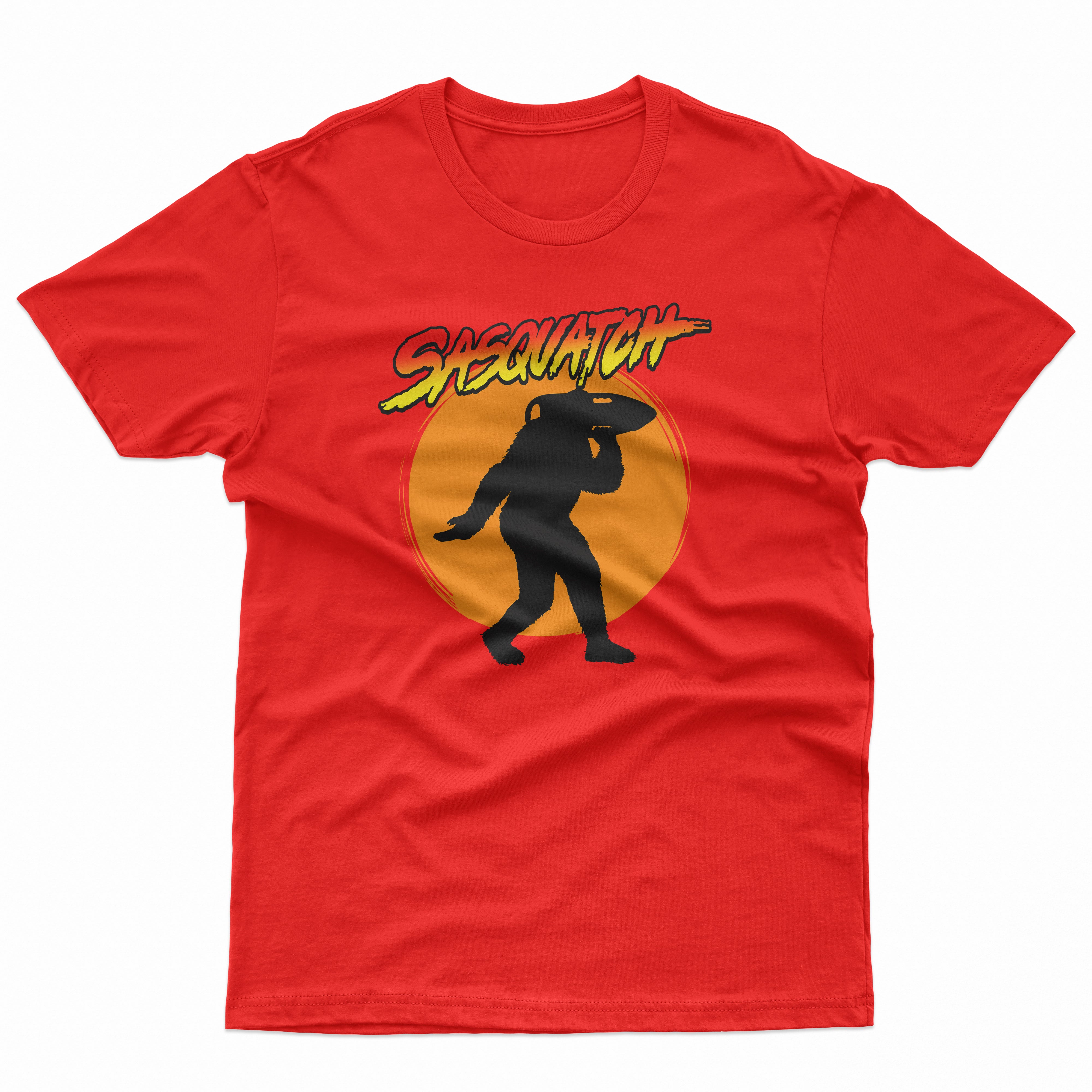 Sasqwatch Kids T Shirt