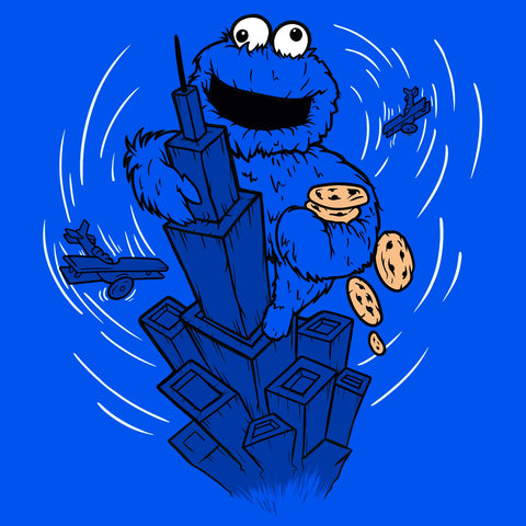 Cookie Monster Smoking Weed