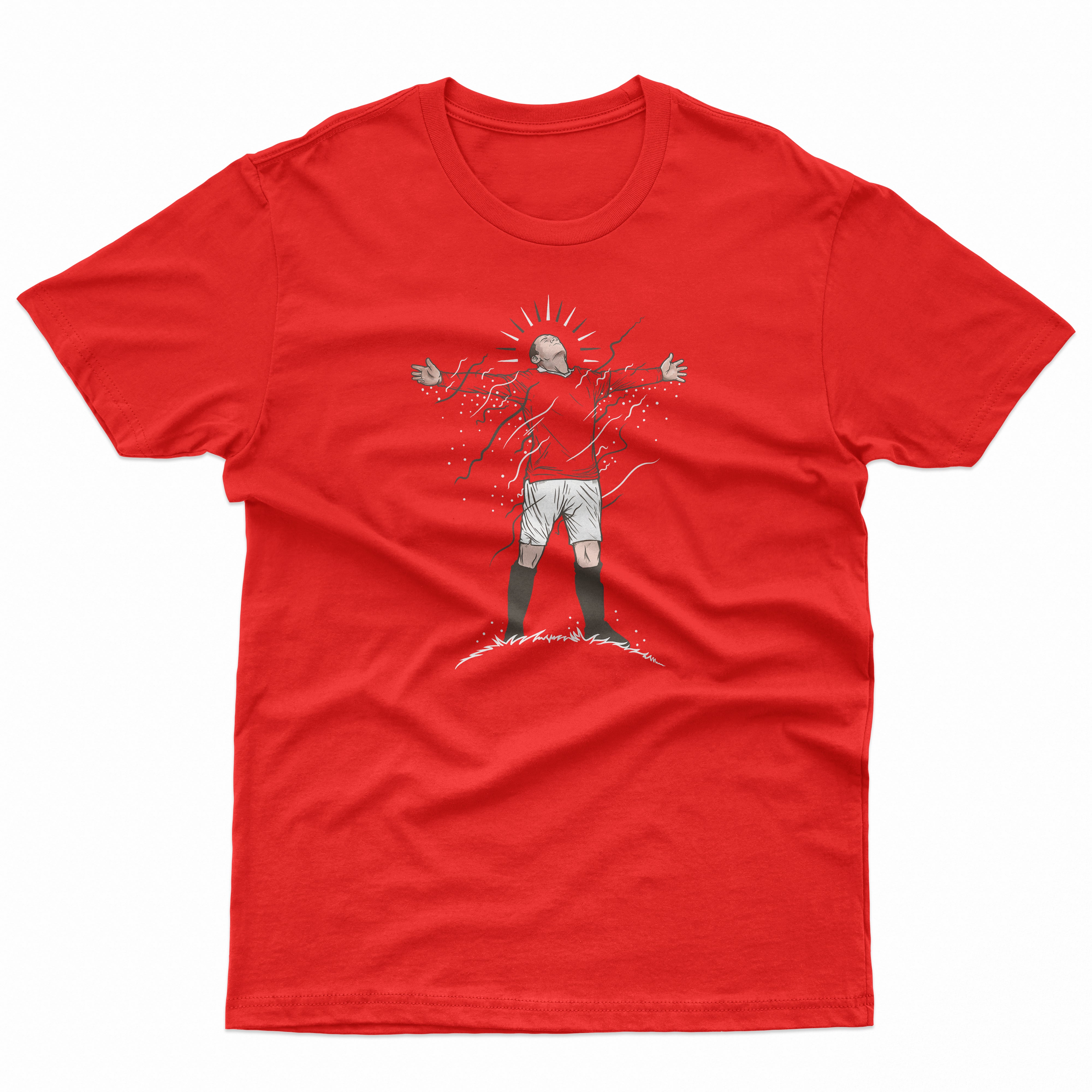 Rooney Inspired Art T Shirt