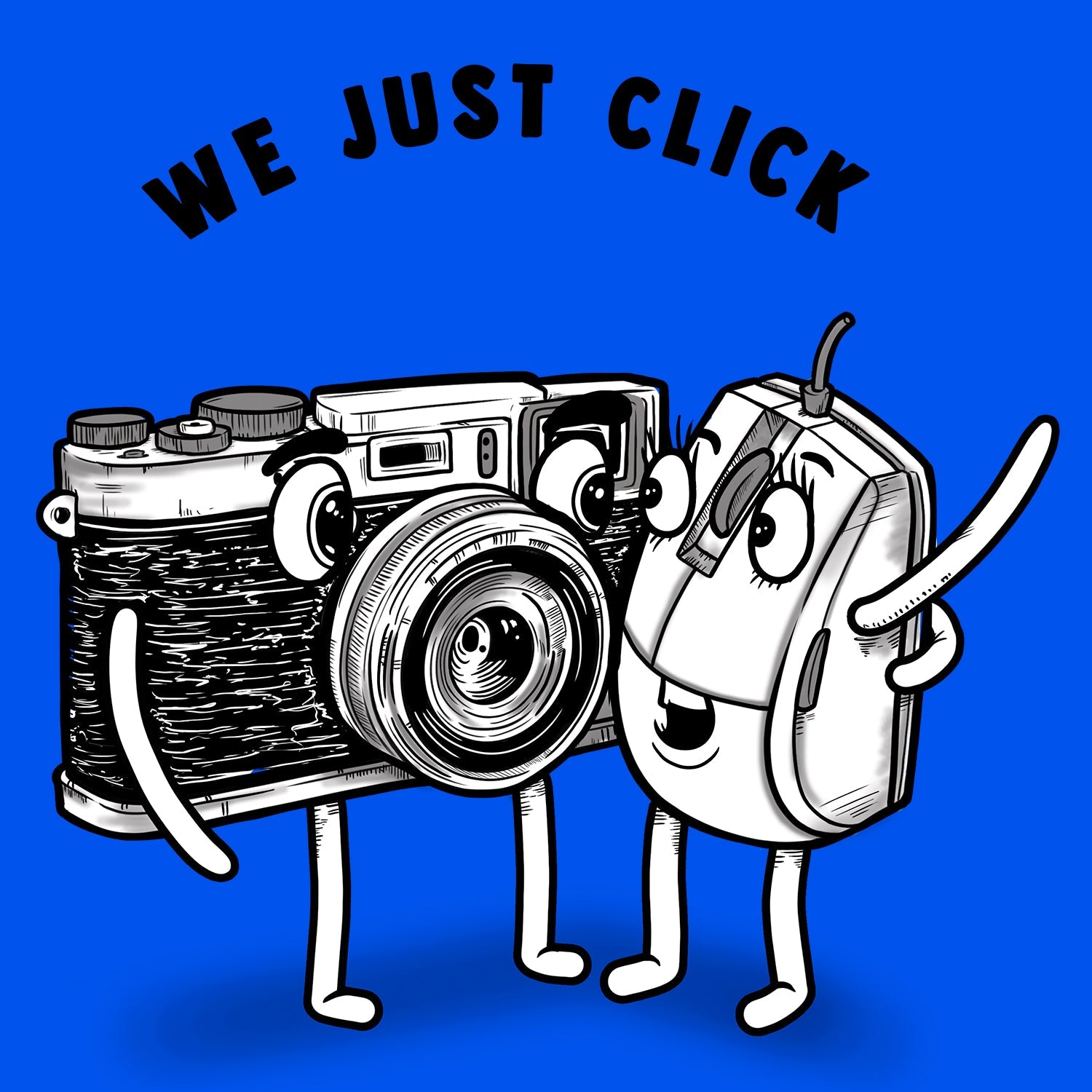 We Just Click T Shirt