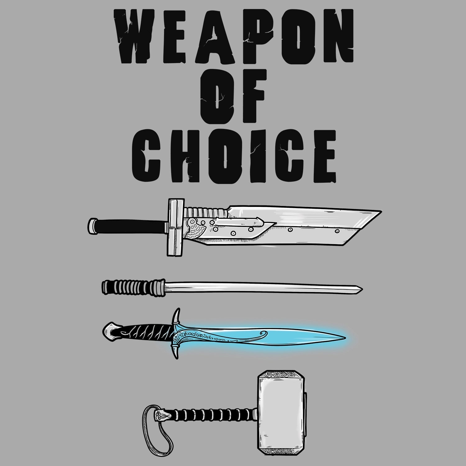 Weapon of Choice Kids Hoodie