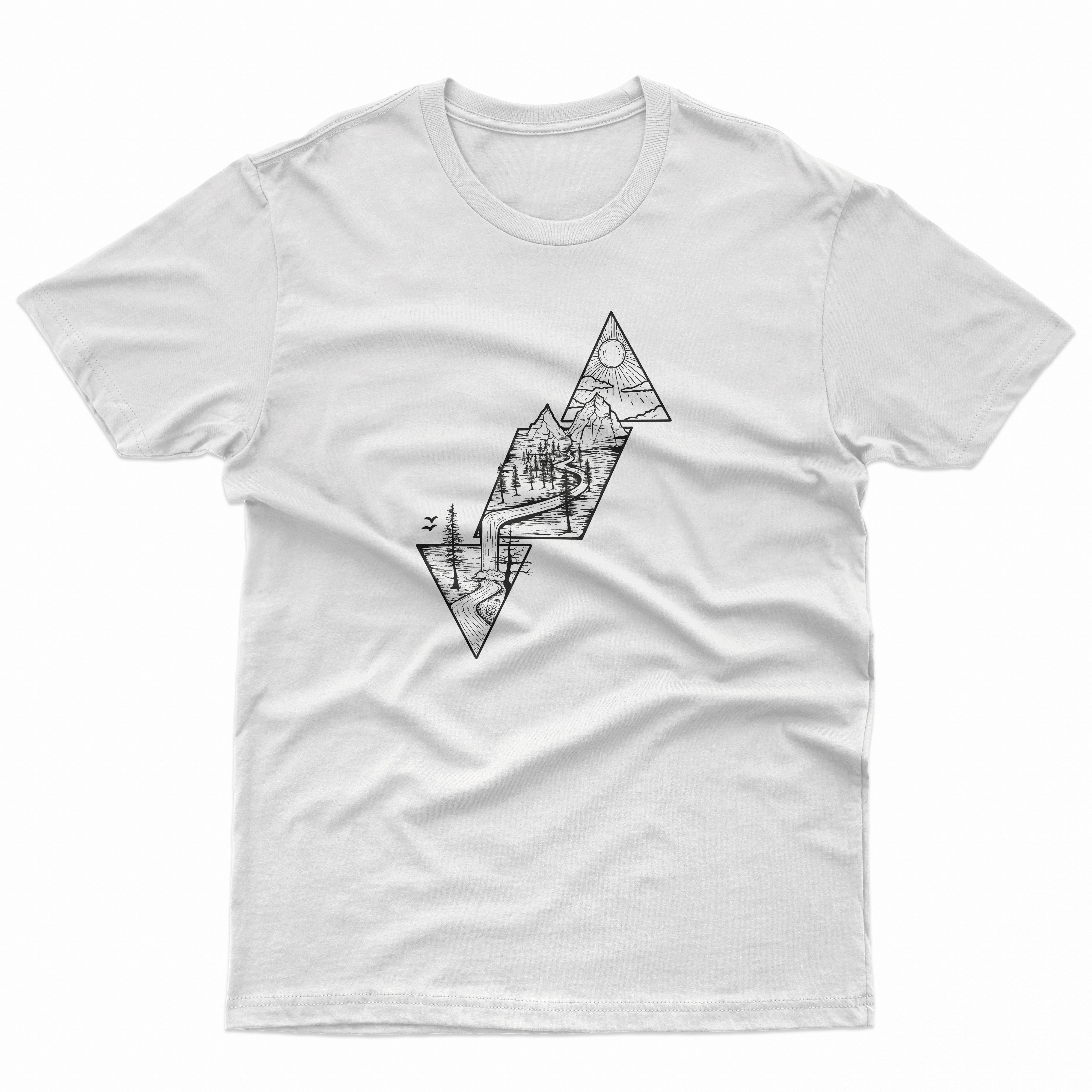 Waterfall Kids T Shirt