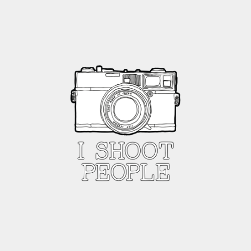 I Shoot People Hoodie