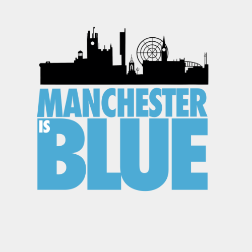 Manchester is Blue Hoodie