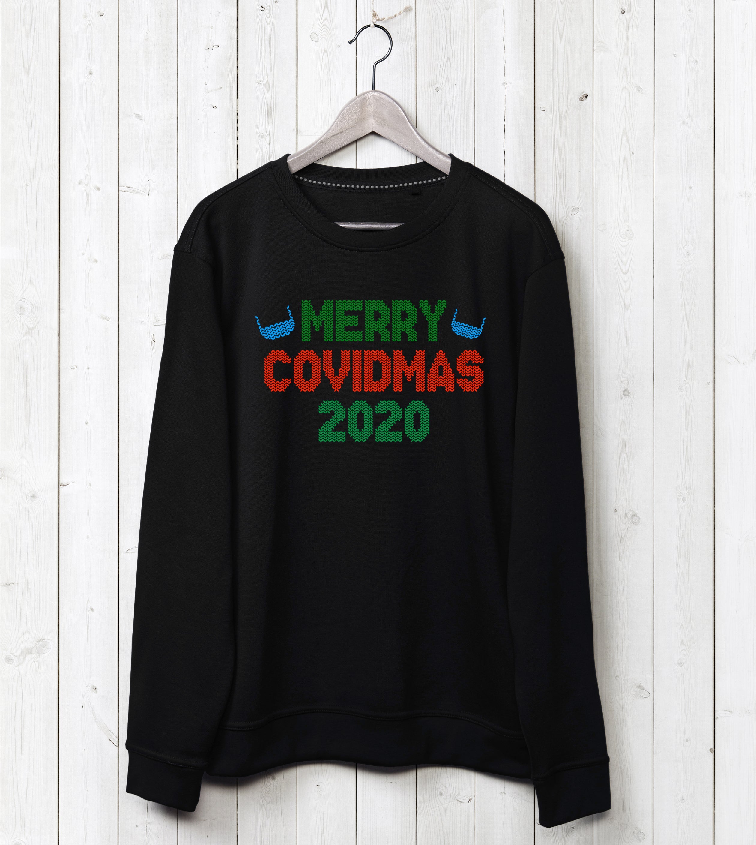 Merry Covidmas 2020 Sweatshirt - Black