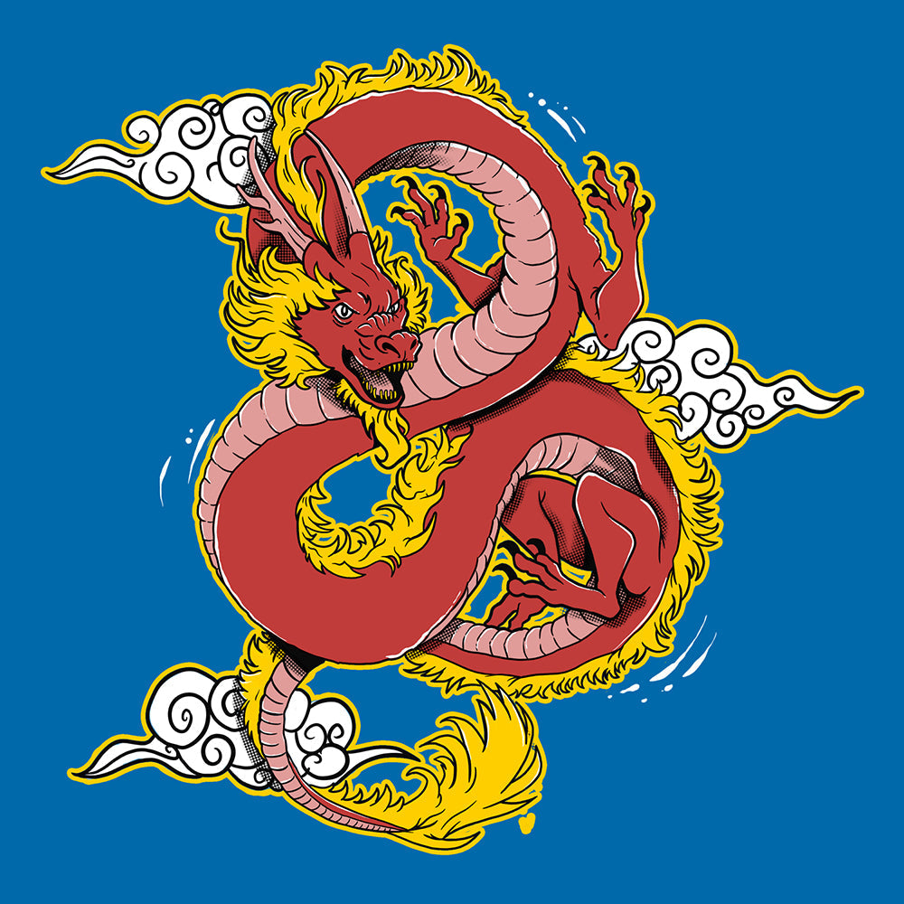 Chinese Dragon Kids T Shirt