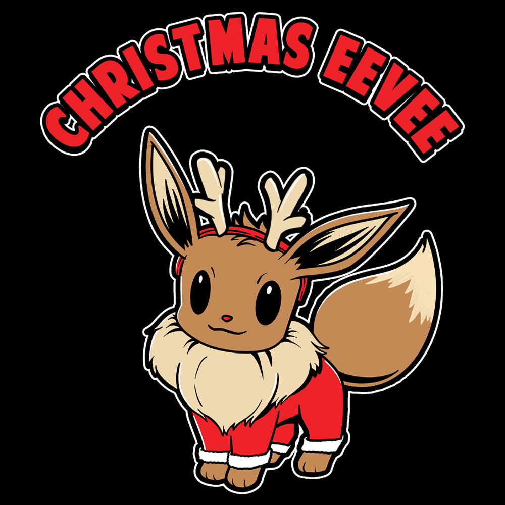 Christmas Eevee Kids Hoodie