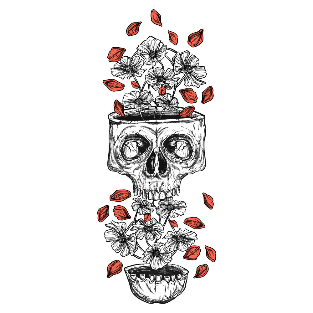 Flower Skull Hoodie