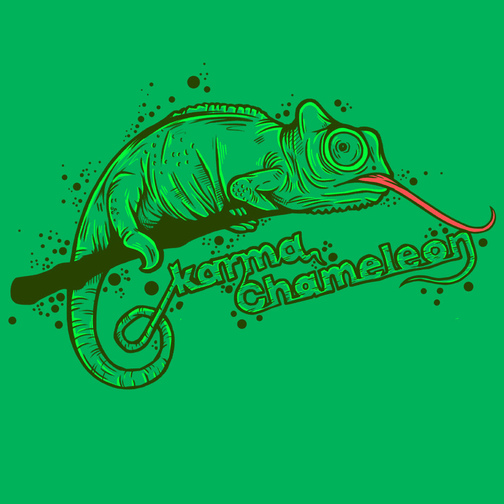 Karma Chameleon Kids T Shirt