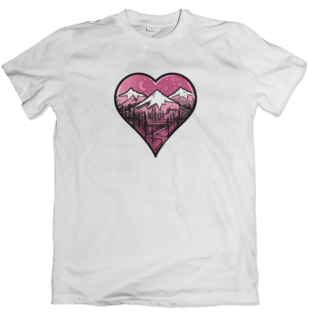 Love Heart Travel Kids T Shirt