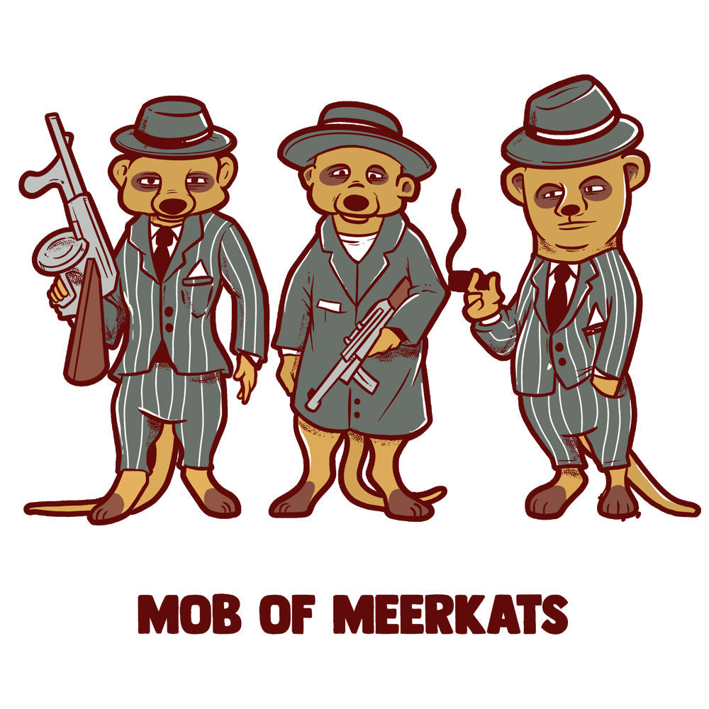 Mob Of Meerkats Kids Hoodie