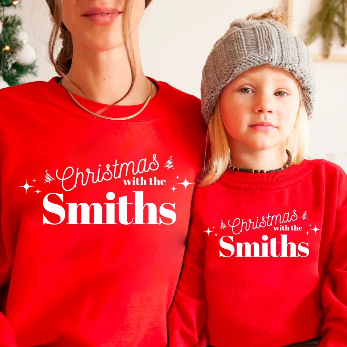 Personalised Family Christmas Jumpers