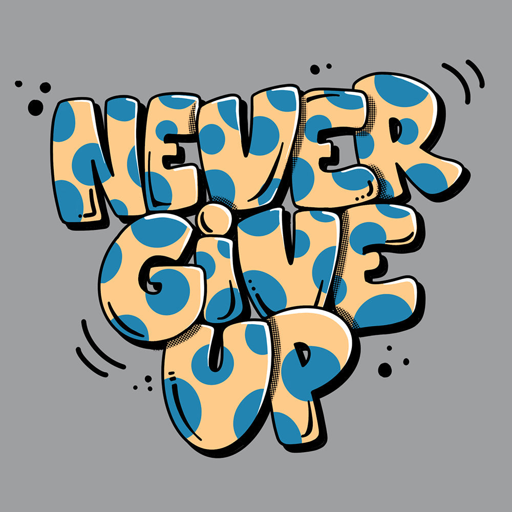 Never Give Up Kids Hoodie