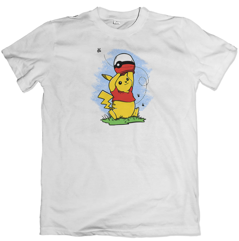 Pika-Pooh Kids T Shirt