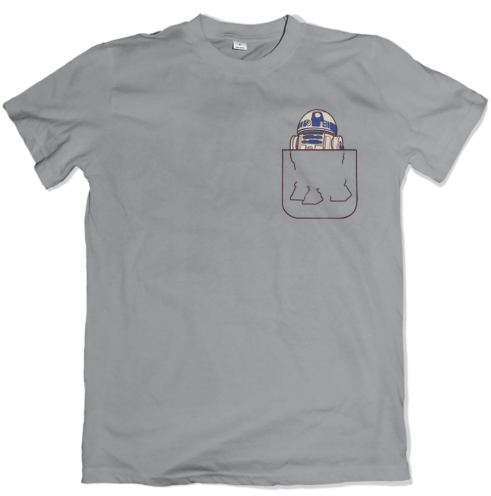 R2 Droid Pocket Kids T Shirt