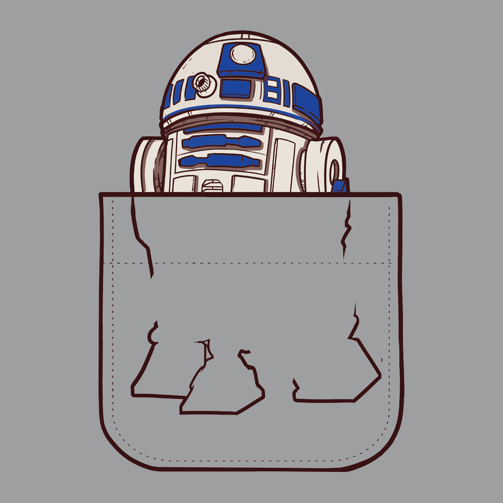 R2 Droid Pocket Kids T Shirt