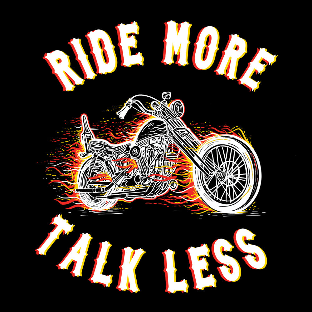 Ride More Talk Less Kids T Shirt