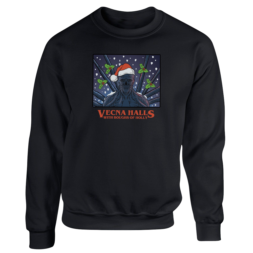 Vecna Halls With Boughs Of Holly - Sweater