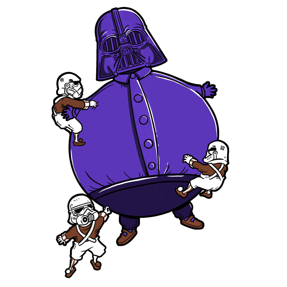 Violet Vader Kids T Shirt