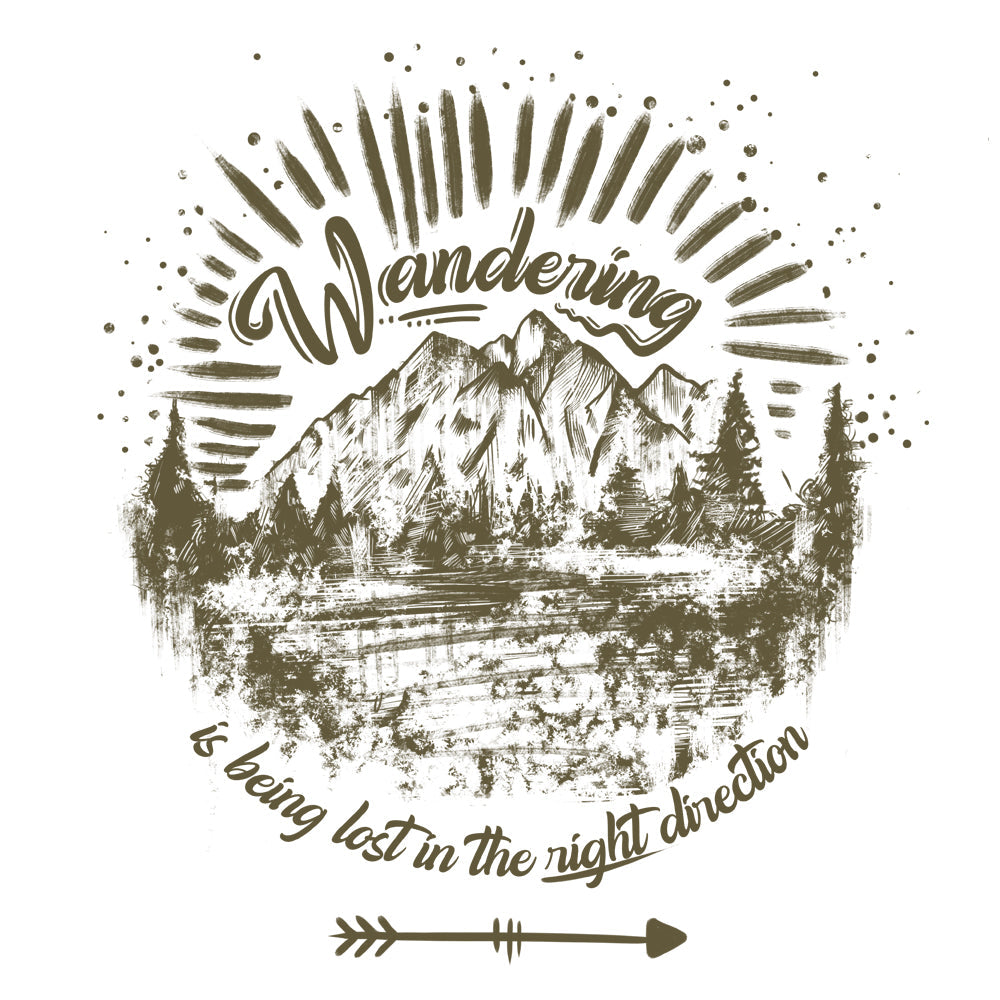 Wandering Mountain T Shirt